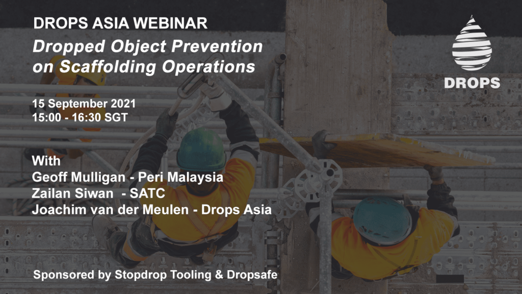 Dropped Object Prevention in the Scaffolding Industry | Drops Forum